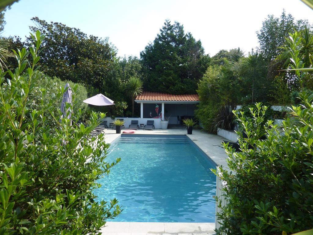 Maison Arbolateia Avec Piscine Et Spa Bidart Luaran gambar