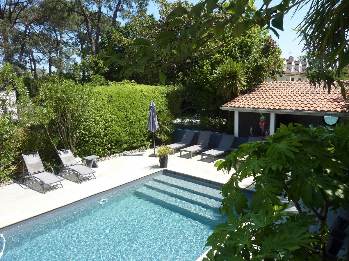 Maison Arbolateia Avec Piscine Et Spa Bidart Luaran gambar